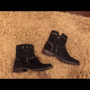 UGG studded black bootie size 8